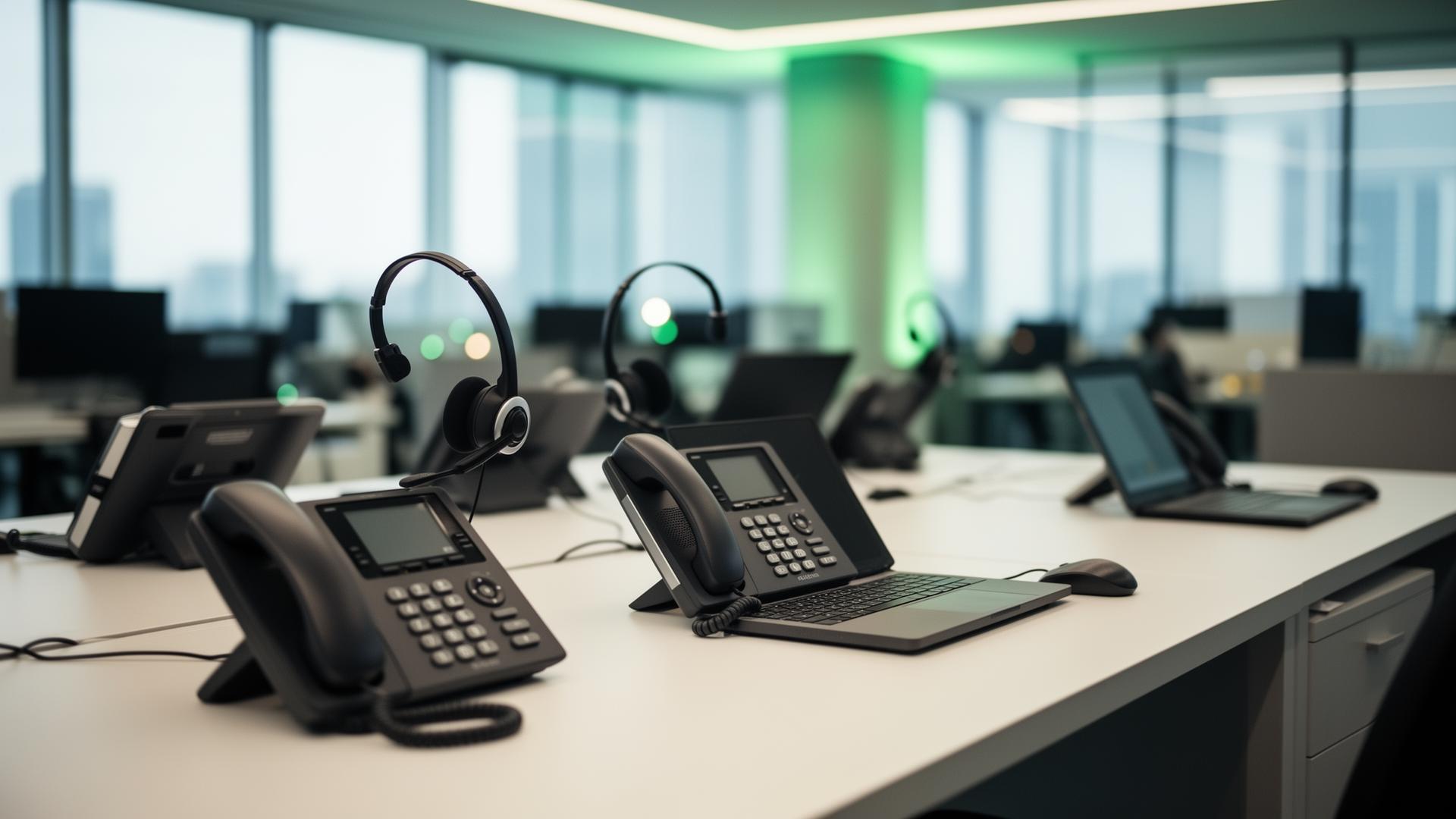 Central telefônica VoIP empresarial